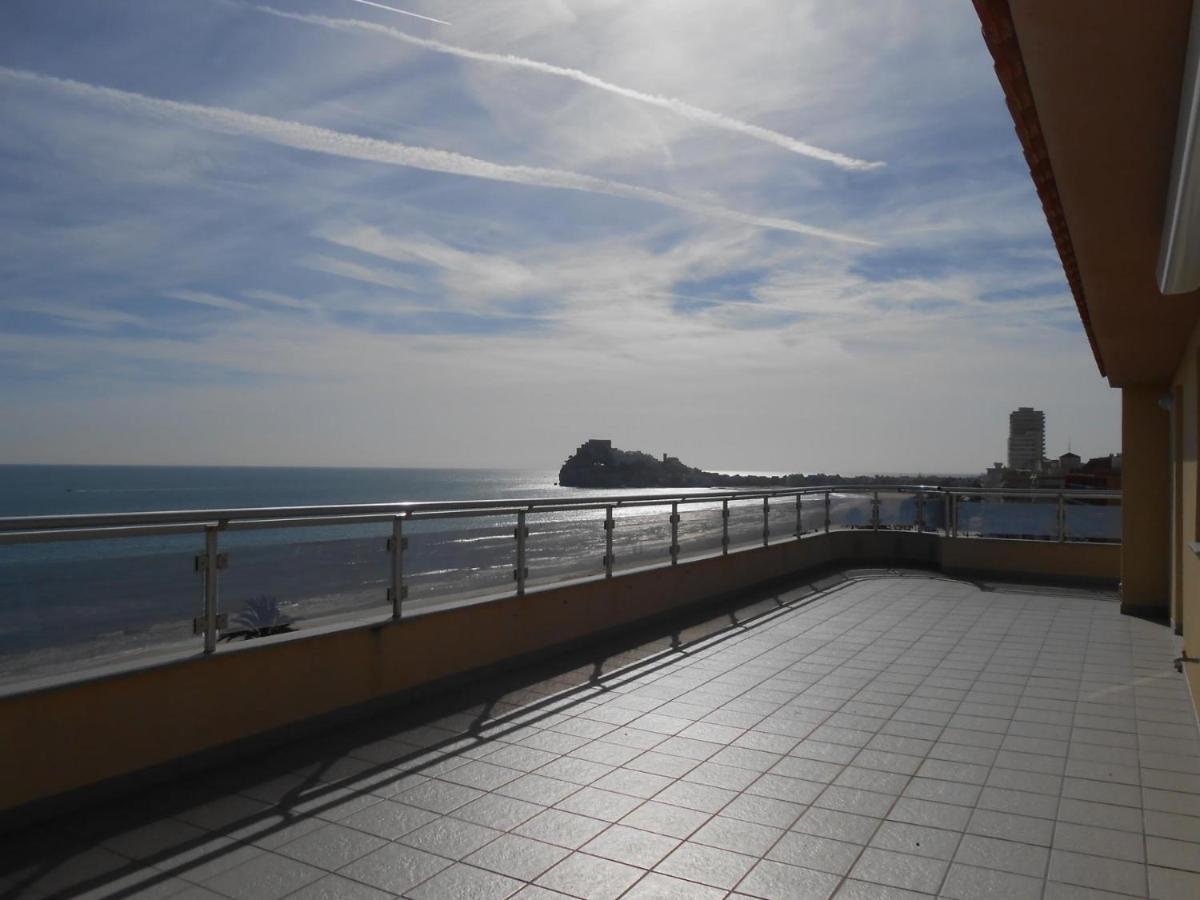 Atico Pompeya Vista Mar Y Castillo Orangecosta Peñíscola Exteriör bild