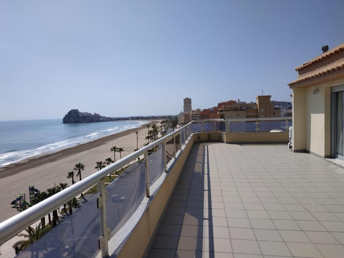 Atico Pompeya Vista Mar Y Castillo Orangecosta Peñíscola Exteriör bild
